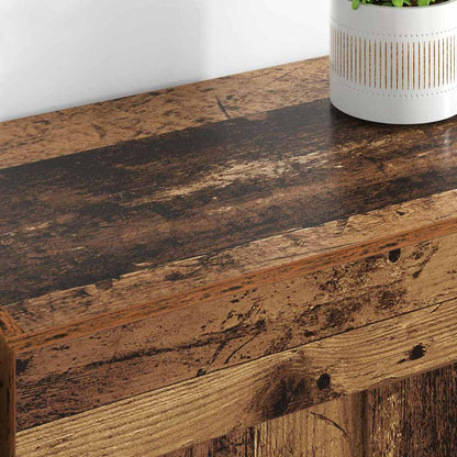 Wall-mounted Cabinet 2 pcs Old Wood 69.5 x 34 x 90 cm
