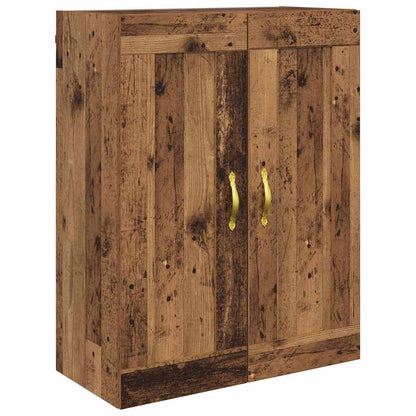 Wall-mounted Cabinet 2 pcs Old Wood 69.5 x 34 x 90 cm