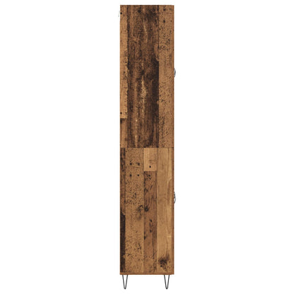 Highboard Old Wood 69.5 x 34 x 180 cm Engineered Wood