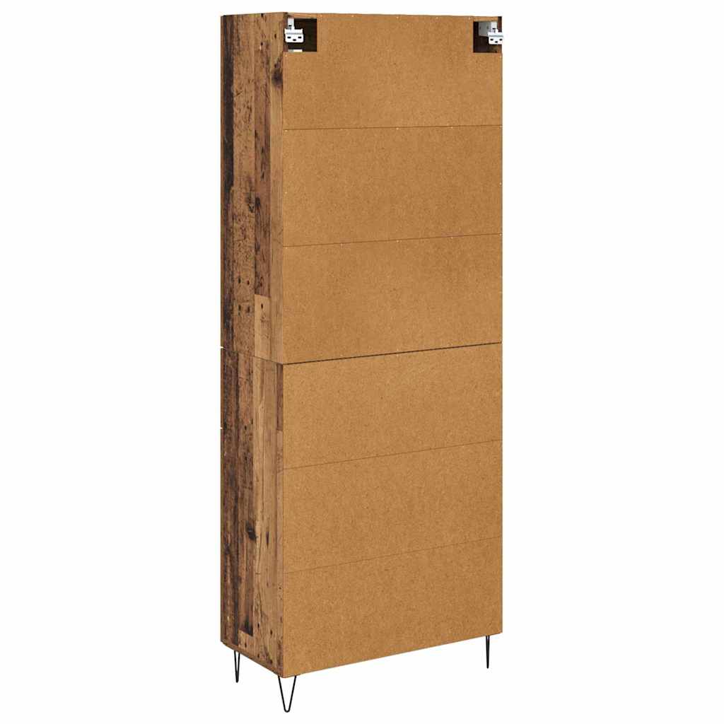 Highboard Old Wood 69.5 x 34 x 90 cm Engineered Wood
