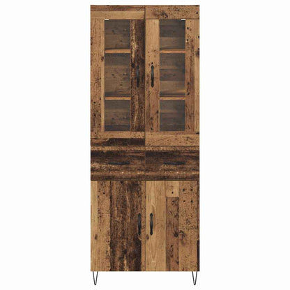 Highboard Old Wood 69.5 x 34 x 90 cm Engineered Wood
