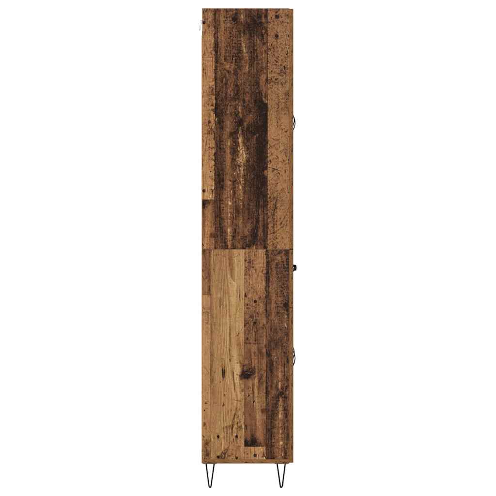 Highboard Old Wood 69.5 x 34 x 90 cm Engineered Wood