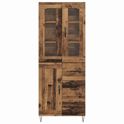 Highboard Old Wood 69.5 x 34 x 90 cm Engineered Wood