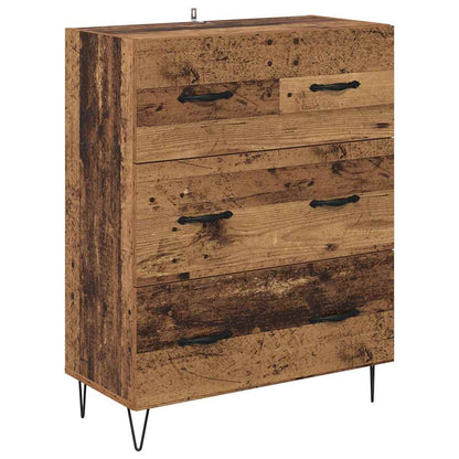 Highboard Old Wood 69.5 x 34 x 90 cm Engineered Wood