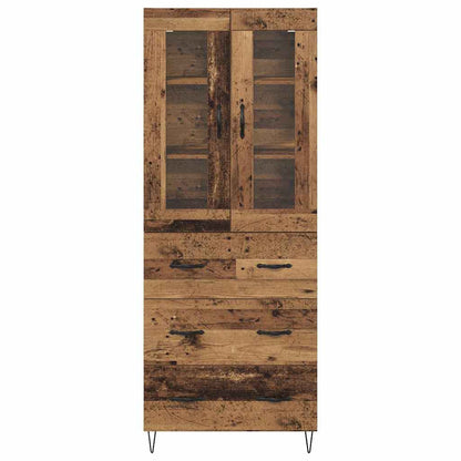 Highboard Old Wood 69.5 x 34 x 90 cm Engineered Wood