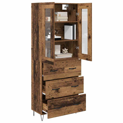Highboard Old Wood 69.5 x 34 x 90 cm Engineered Wood