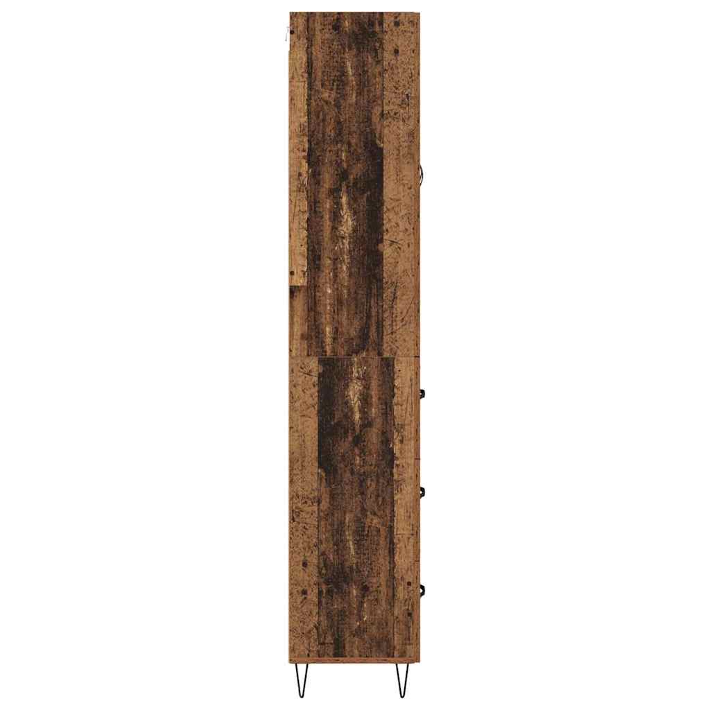 Highboard Old Wood 69.5 x 34 x 90 cm Engineered Wood