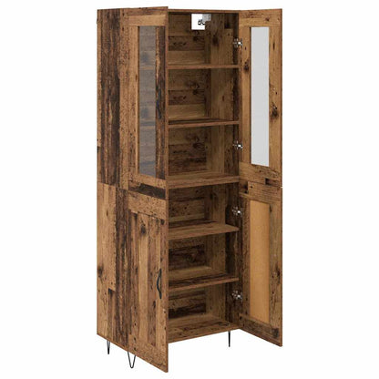 Highboard Old Wood 69.5 x 34 x 90 cm Engineered Wood