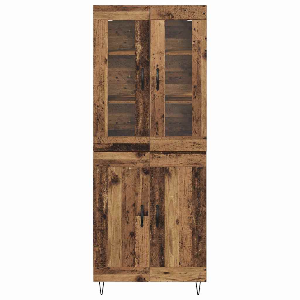 Highboard Old Wood 69.5 x 34 x 90 cm Engineered Wood