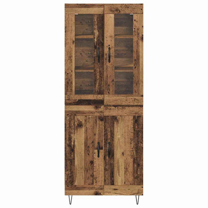 Highboard Old Wood 69.5 x 34 x 90 cm Engineered Wood