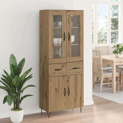 Highboard Artisan Oak 69.5 x 34 x 90 cm Engineered Wood