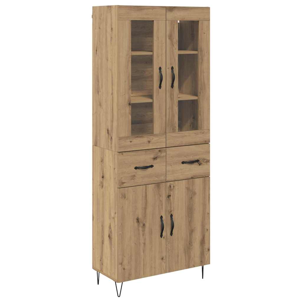 Highboard Artisan Oak 69.5 x 34 x 90 cm Engineered Wood
