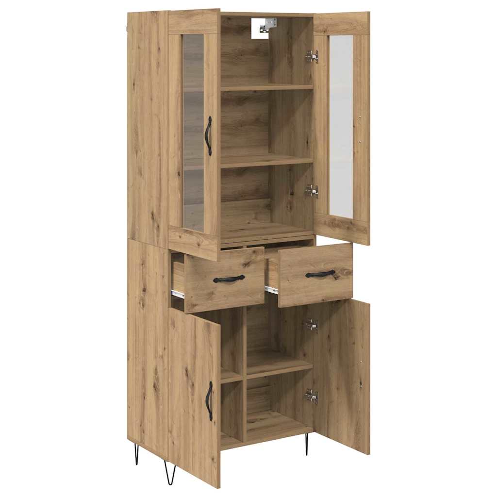 Highboard Artisan Oak 69.5 x 34 x 90 cm Engineered Wood