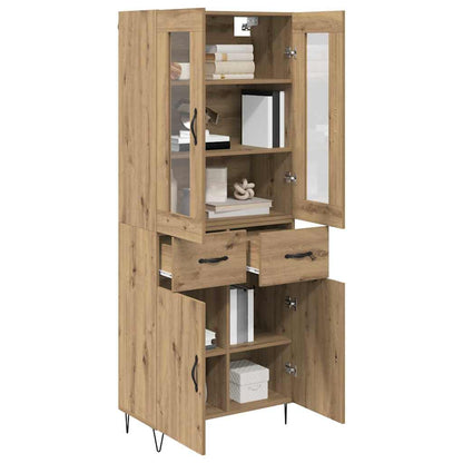 Highboard Artisan Oak 69.5 x 34 x 90 cm Engineered Wood