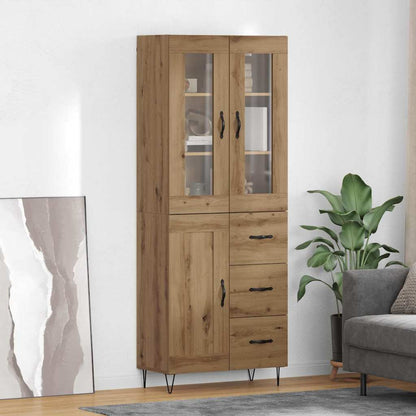 Highboard Artisan Oak 69.5 x 34 x 90 cm Engineered Wood
