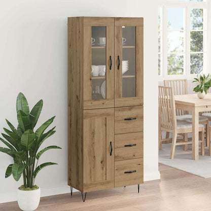 Highboard Artisan Oak 69.5 x 34 x 90 cm Engineered Wood