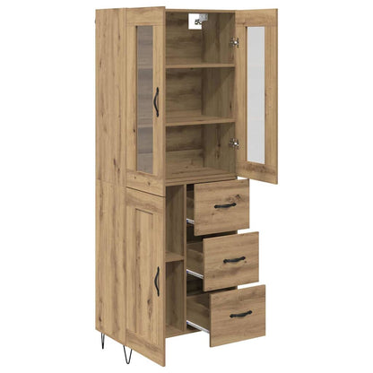 Highboard Artisan Oak 69.5 x 34 x 90 cm Engineered Wood