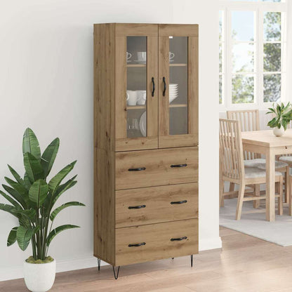 Highboard Artisan Oak 69.5 x 34 x 90 cm Engineered Wood