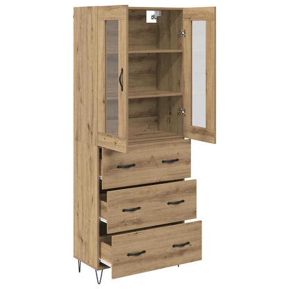 Highboard Artisan Oak 69.5 x 34 x 90 cm Engineered Wood