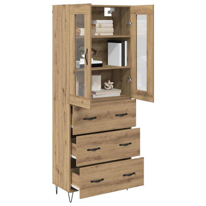 Highboard Artisan Oak 69.5 x 34 x 90 cm Engineered Wood