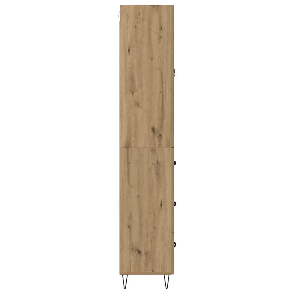 Highboard Artisan Oak 69.5 x 34 x 90 cm Engineered Wood