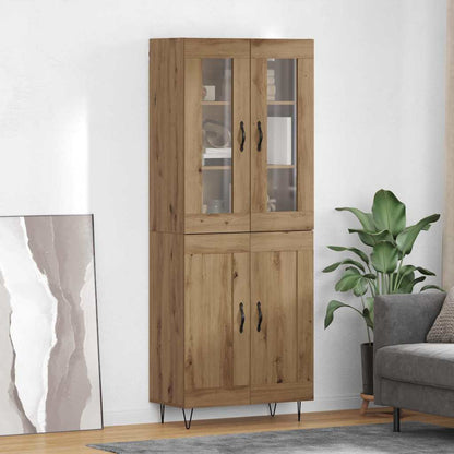Highboard Artisan Oak 69.5 x 34 x 90 cm Engineered Wood