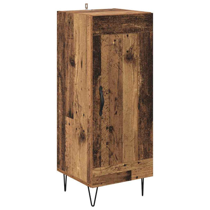 Highboard Old Wood 34.5 x 34 x 90 cm Engineered Wood