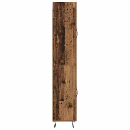 Highboard Old Wood 34.5 x 34 x 90 cm Engineered Wood