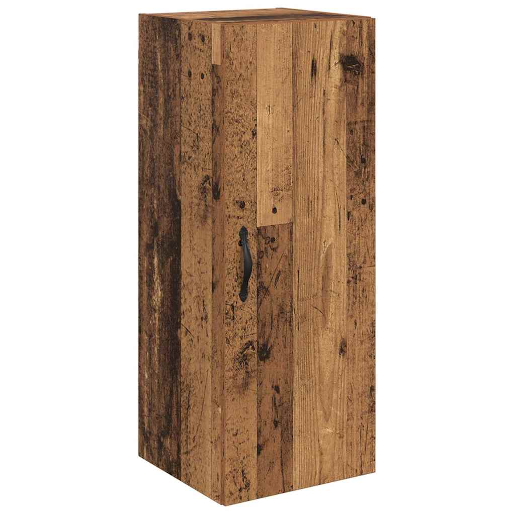 Highboard Old Wood 34.5 x 34 x 90 cm Engineered Wood