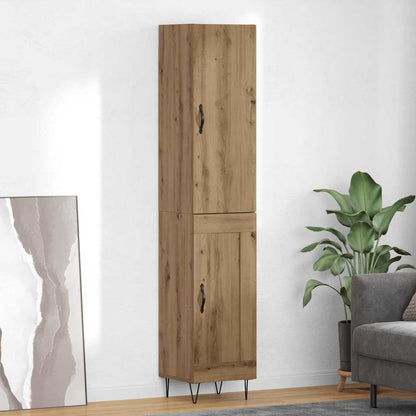 Highboard Artisan Oak 34.5 x 34 x 90 cm Engineered Wood