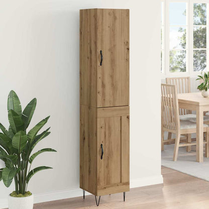 Highboard Artisan Oak 34.5 x 34 x 90 cm Engineered Wood