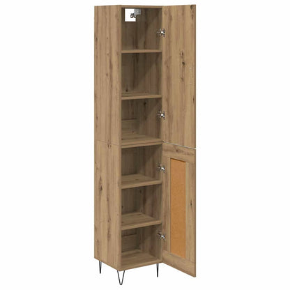 Highboard Artisan Oak 34.5 x 34 x 90 cm Engineered Wood