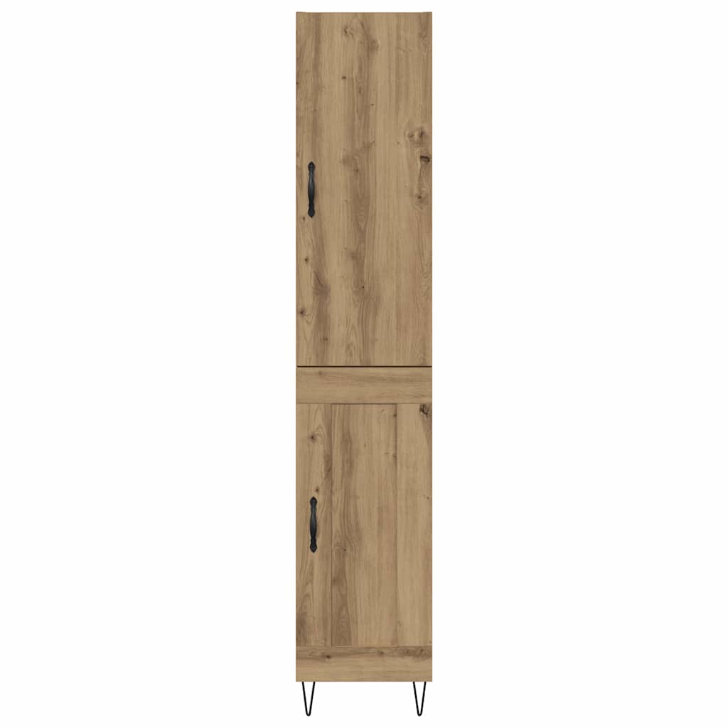 Highboard Artisan Oak 34.5 x 34 x 90 cm Engineered Wood