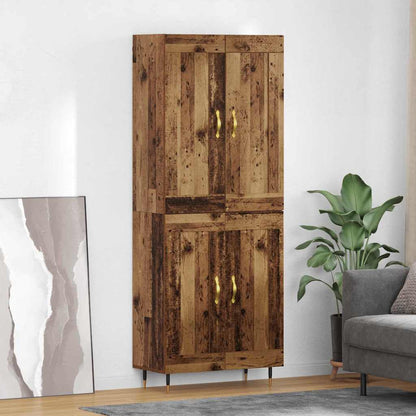 Highboard Old Wood 69.5 x 34 x 90 cm Engineered Wood