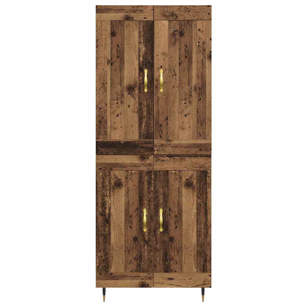 Highboard Old Wood 69.5 x 34 x 90 cm Engineered Wood