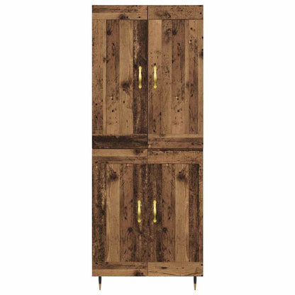 Highboard Old Wood 69.5 x 34 x 90 cm Engineered Wood