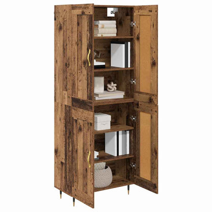 Highboard Old Wood 69.5 x 34 x 90 cm Engineered Wood