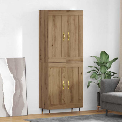 Highboard Artisan Oak 69.5 x 34 x 90 cm Engineered Wood