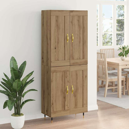 Highboard Artisan Oak 69.5 x 34 x 90 cm Engineered Wood
