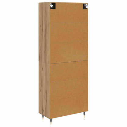 Highboard Artisan Oak 69.5 x 34 x 90 cm Engineered Wood