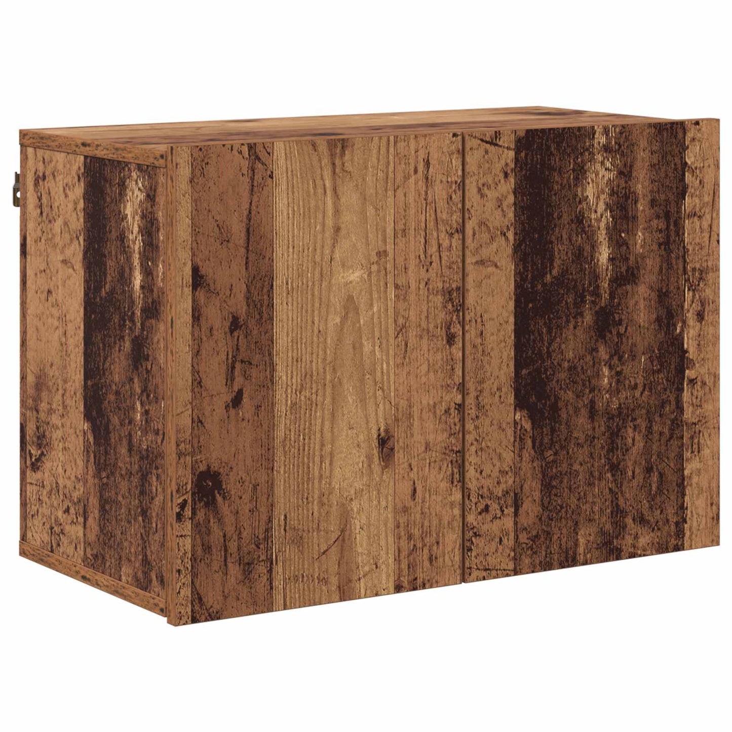 TV Wall Unit Wall-mounted 5 pcs Old Wood Engineered Wood