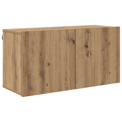 TV Wall Unit 5 pcs Artisan Oak Engineered Wood