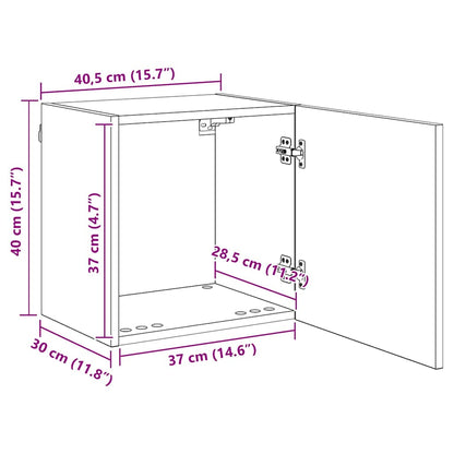 TV Wall Units 4 pcs Old Wood Engineered Wood