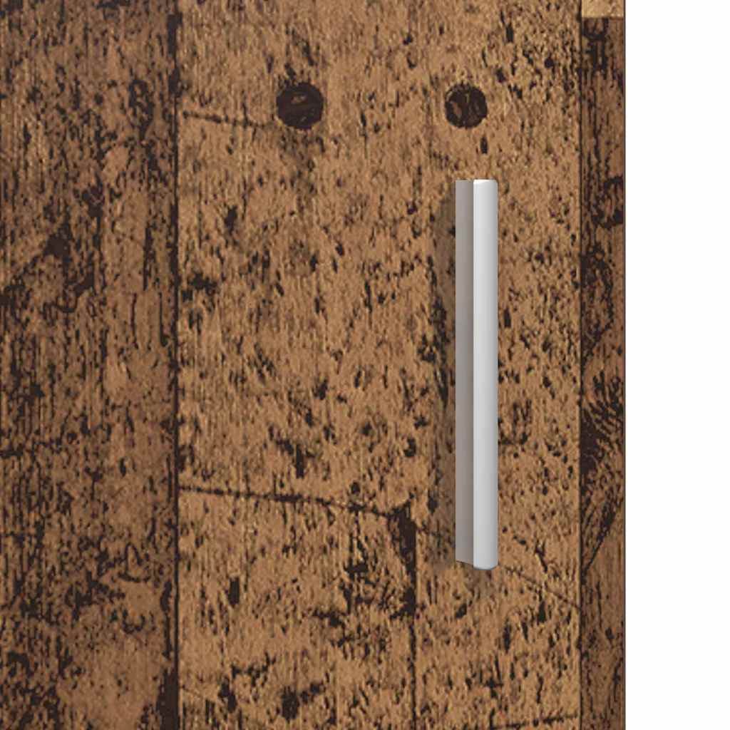 Sideboards with Drawer Corona 2 pcs Old Wood 59 x 39 x 80 cm