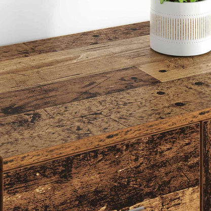 Sideboards with Drawer Corona 2 pcs Old Wood 59 x 39 x 80 cm