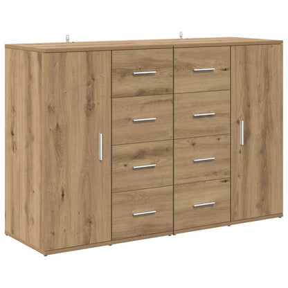 Sideboards with Drawer Corona 2 pcs Artisan Oak 59 x 39 x 80 cm