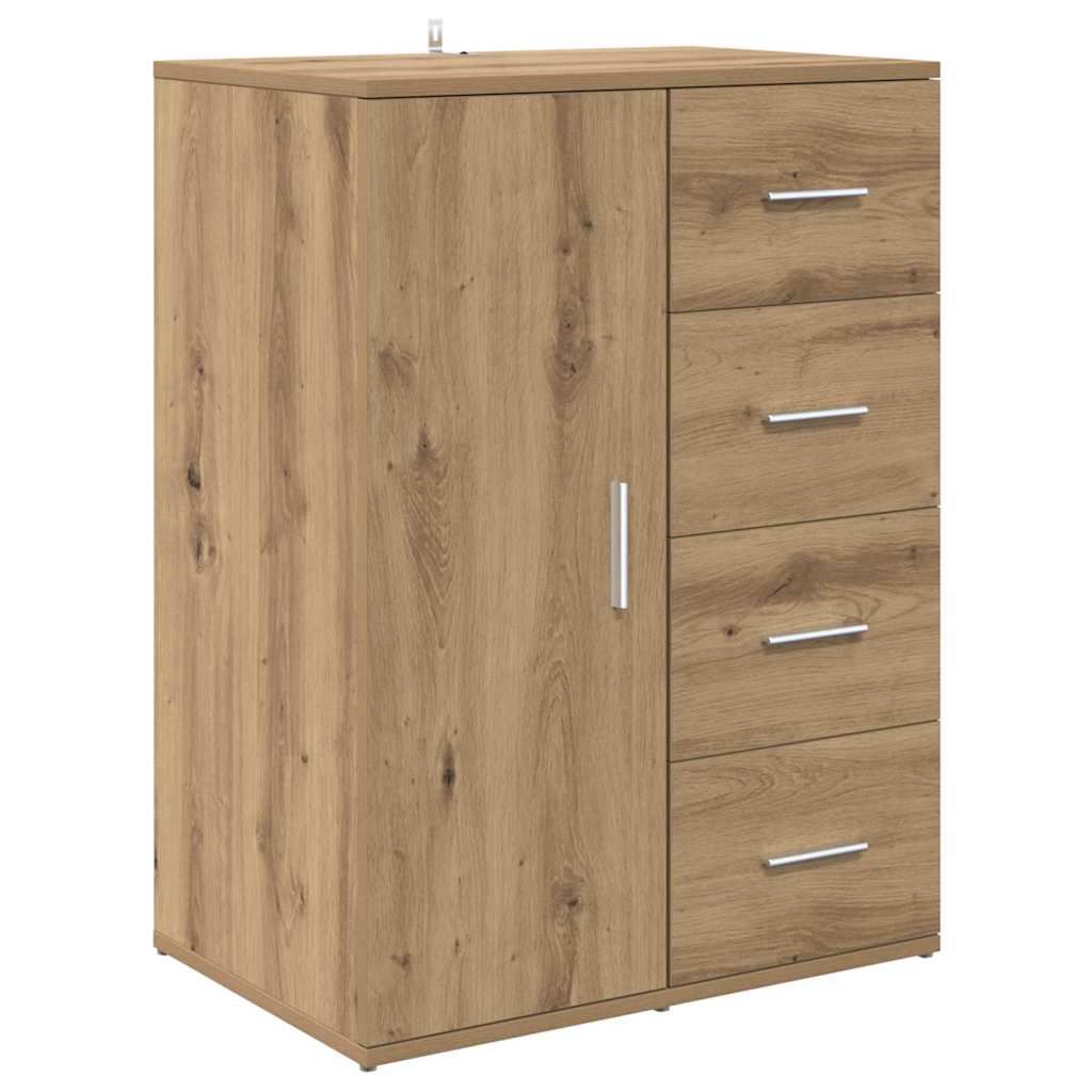 Sideboards with Drawer Corona 2 pcs Artisan Oak 59 x 39 x 80 cm