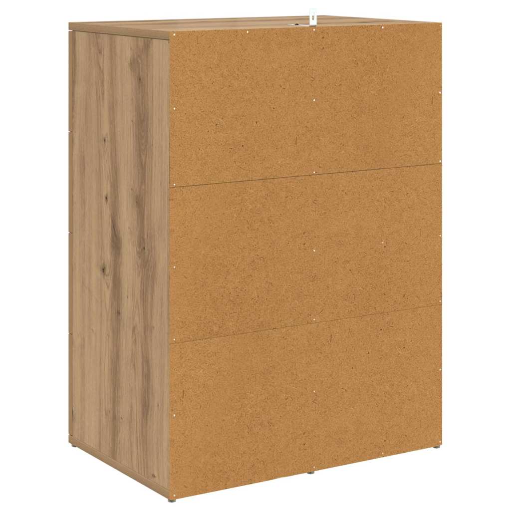 Sideboards with Drawer Corona 2 pcs Artisan Oak 59 x 39 x 80 cm