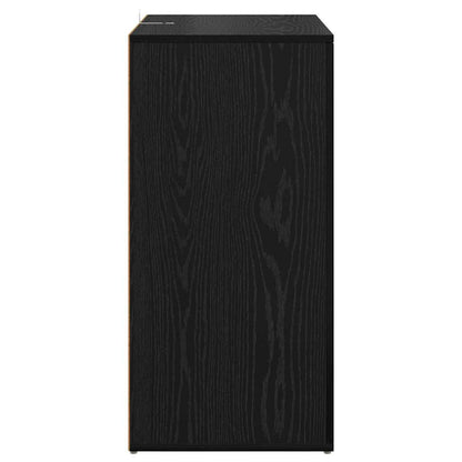 Sideboards with Drawer Corona 2 pcs Black Oak 59 x 39 x 80 cm