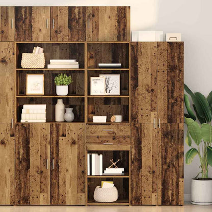 Highboard Old Wood 50 x 42.5 x 225 cm Engineered Wood